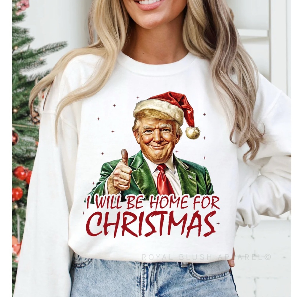 Trump Christmas sweatshirt